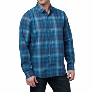 5.11 Tactical Long Sleeve Button Up Shirt Igor Plaid‎ Mens sz S